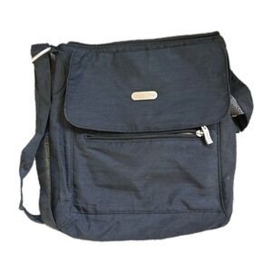 Baggallini Crossbody Bag Black Lightweight Everyday Travel Shoulder Purse READ